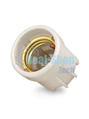 Патрон электрич. E27 керамич. подвесной 4А 250В с этикеткой UNIVersal 5565341