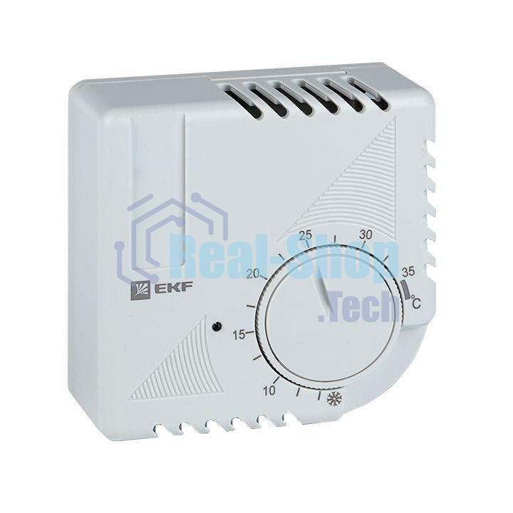 Термостат NO/NC (охлаждение/обогрев) накладной 16А 230В IP20 PROxima EKF thermo-no-nc-wall