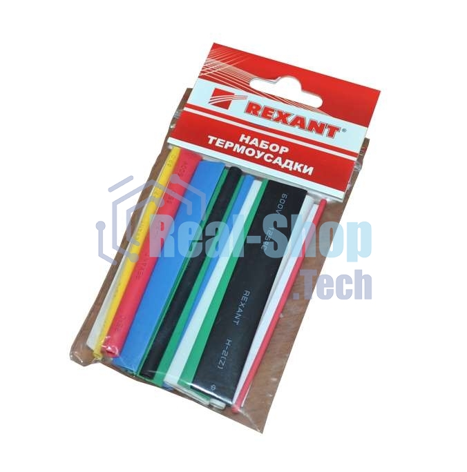Термоусаживаемые трубки Rexant AUTO PLUS 2:1 (Набор 19 шт.)