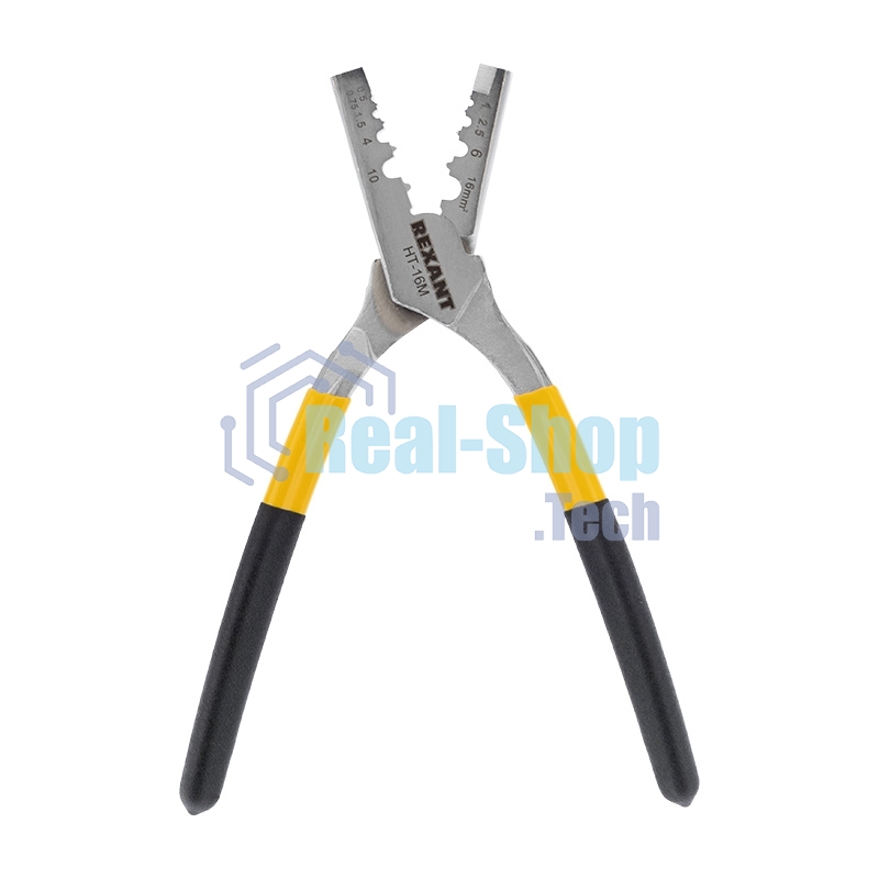 Пресс-клещи Rexant для обжима втулочных наконечников 0,5-16 мм² (HT-16M)