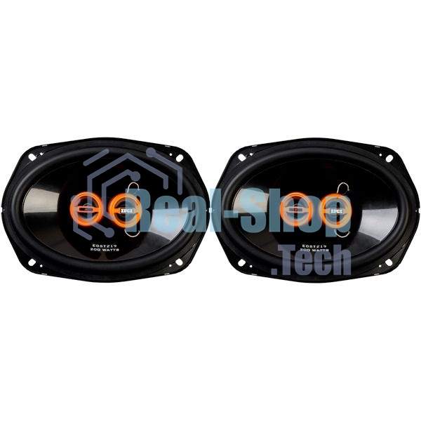 Автомобильная акустика EDGE EDST219-E6 двухполосная коаксиальная АС, типоразмер: овальный 15x23 см (6x9 дюйм.), номинальная мощность 100 Вт, максимальная мощность 200 Вт, диапазон частот 45 - 20000 Гц