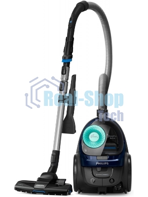 Пылесос Philips FC9573/01 синий/темно-серый, 410/1900 Вт, уборка сухая, пылесборник контейнер 1,5 л