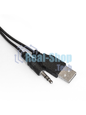 Акустическая система 2.0 ExeGate EX287056RUS Tango 230 (питание USB, 2х3Вт (Вт RMS), 80-20000Гц, черный)