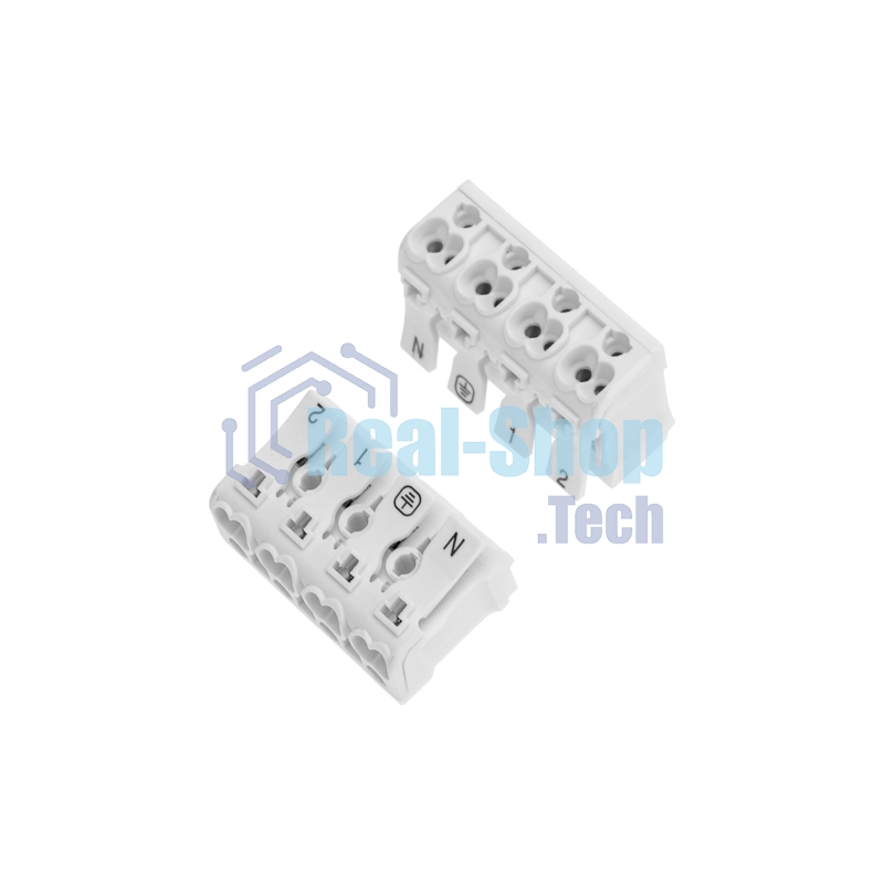 Клемма пружинная соединительная Rexant КСП 4-полюсная (50 шт./уп.)