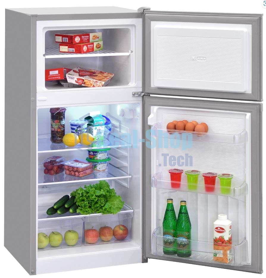 Холодильник Nordfrost NRT 143 132 серый двухкамерный 139/51 л морозилка сверху, капельная система