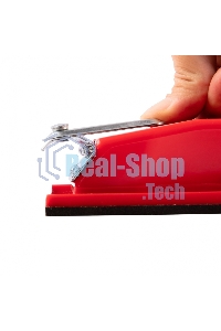 Брусок для шлифования Matrix 210 х 105 мм, пластиковый с зажимами