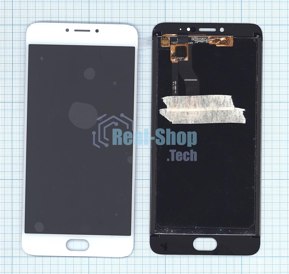 Дисплей для Meizu M3 Note M681H белый