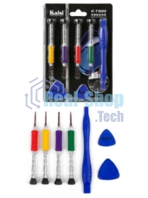 Набор инструментов 7 в 1 для разборки телефонов и планшетов Kaisi K-T3602