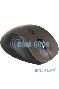 Мышь беспроводная Qumo Office Elite M55 коричневый, 2400 dpi, радиоканал, USB, кнопки - 6