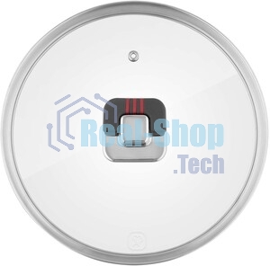 Крышка Rondell Stripes RDA-1622, 28 см, руч. серый
