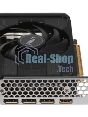 Видеокарта Palit GeForce RTX 5050 StormX, NVIDIA RTX 5050, 8 ГБ GDDR6, 128 бит, PCI-e 5.0, 1xHDMI, 3xDP, 2572 МГц