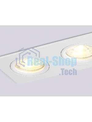 Светильник встраиваемый TN102460/2 WH белый GU5.3 160*81*28