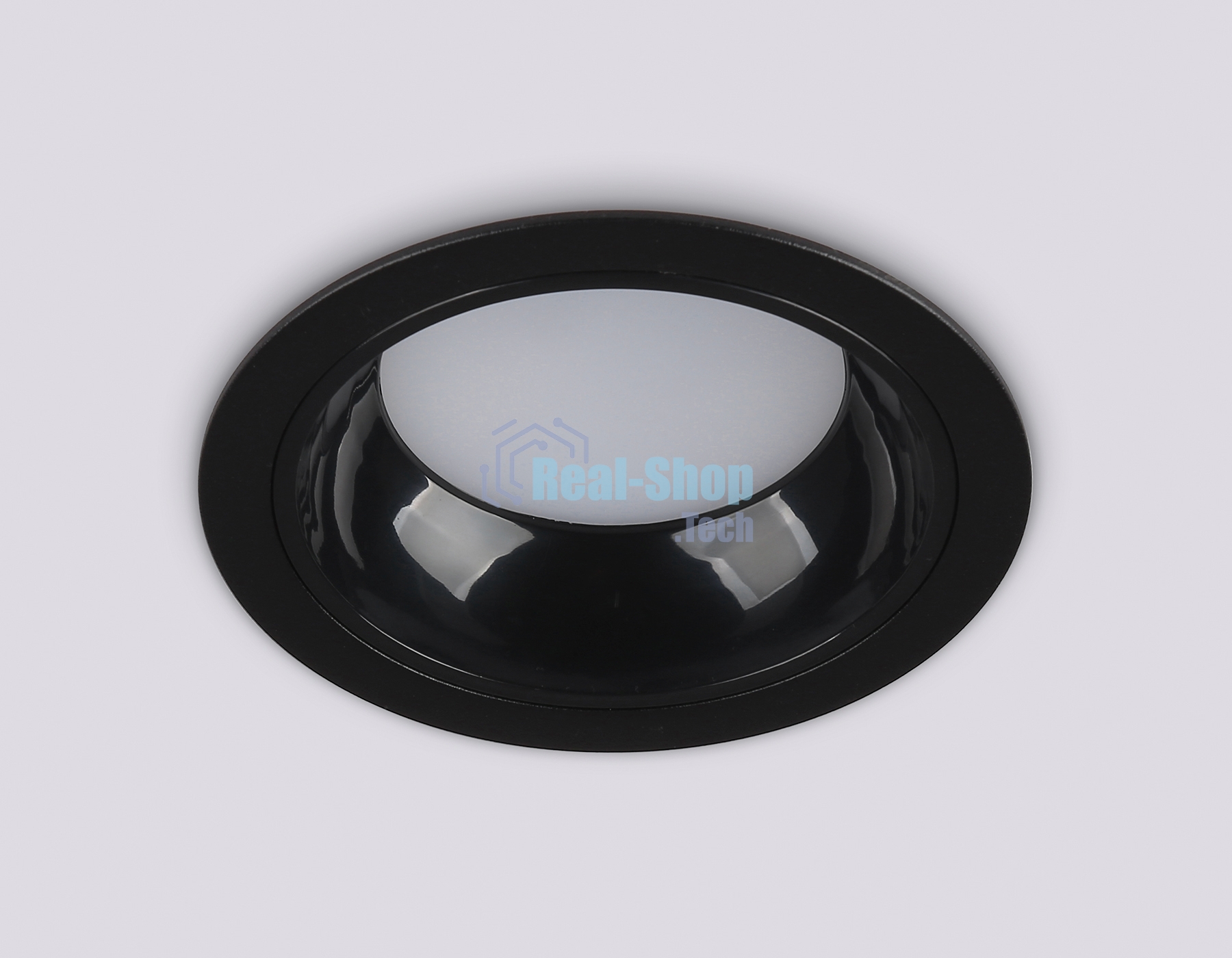 Светильник Ambrella light TN52336 SBK/GBK черный песок/черный глянец GX53 max 12W D115*25