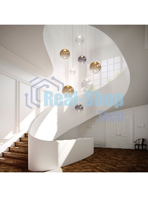 50231/1 LED / подвесной светильник / дымчатый