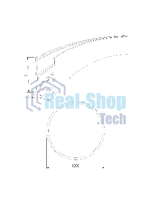 Slim Magnetic Шинопровод накладной (черный) (? 1200мм) 85161/00