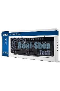 Клавиатура проводная Sven KB-S305 черная USB
