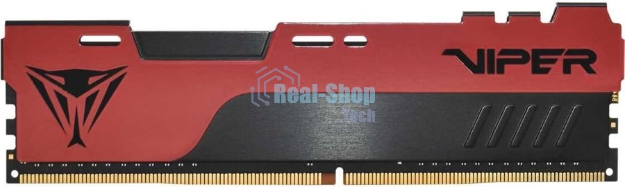 Оперативная память Patriot Viper Elite II, DDR4, 8GB (1x8 GB), 2666 MHz, CL16, DIMM, радиатор, красный
