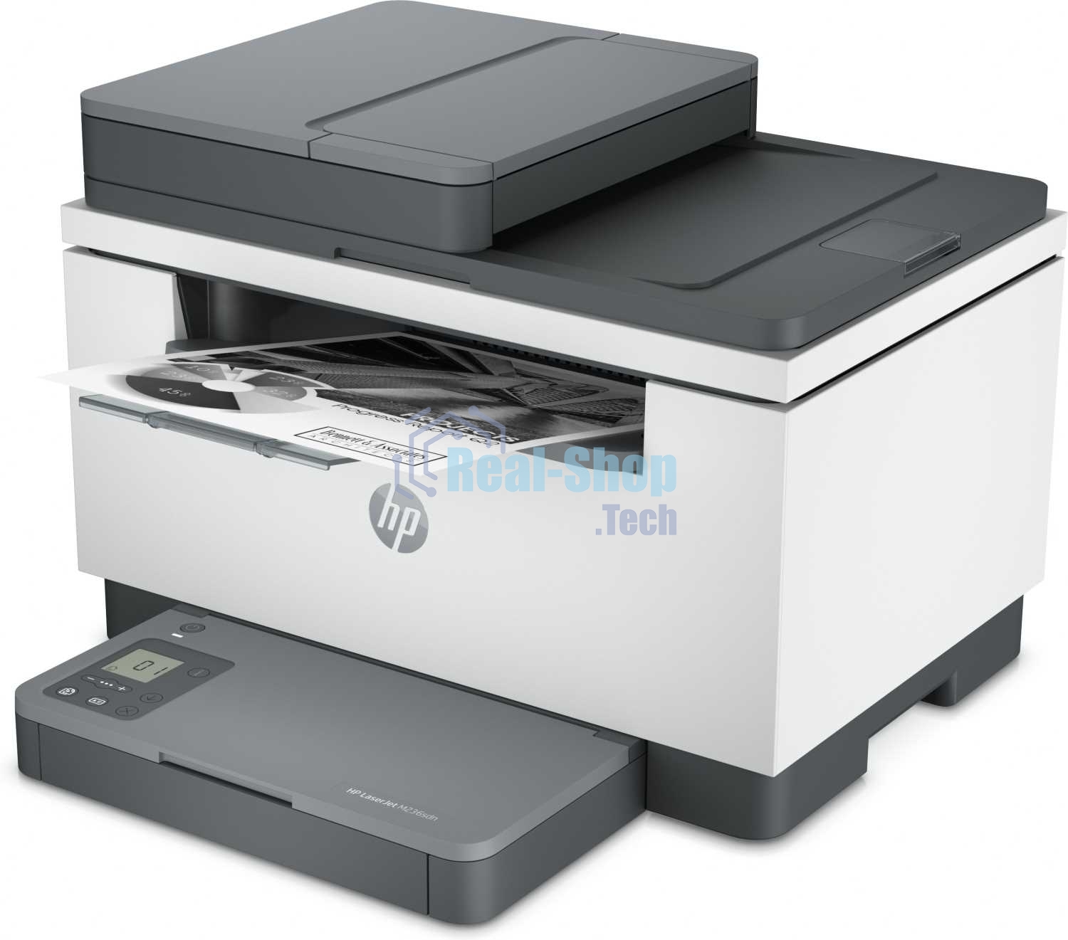 МФУ лазерное HP LaserJet M236sdn (9YG08A), A4, ч/б, печ. до 29 стр/мин., скан. до 19 стр/мин. (ч/б) 10 стр/мин. (цвет), 600 x 600 dpi, USB, RJ-45, Air Print, Mopria