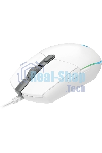 Мышь проводная Logitech G102 LIGHTSYNC белый, 8000 dpi, USB, кнопки - 6