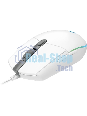 Мышь проводная Logitech G102 LIGHTSYNC белый, 8000 dpi, USB, кнопки - 6