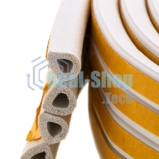 Уплотнитель резиновый Сибртех, 12 м, профиль 