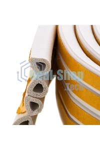 Уплотнитель резиновый Сибртех, 12 м, профиль 