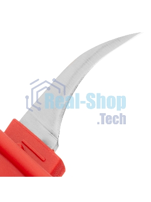 Нож диэлектрический Сибртех, серповидная рабочая кромка полотна