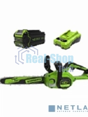 Цепная пила аккумуляторная GreenWorks G40CS30IIK4, 40V, 30 см, с 1* АКБ 4А*ч и ЗУ (2007807UB)