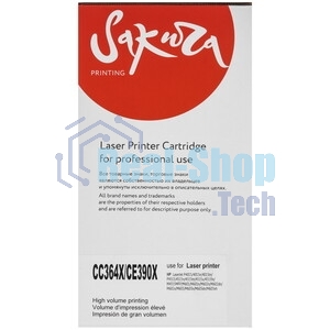 Картридж лазерный Sakura CC364X/CE390X для HP LaserJet 4014/P4014dn/P4014n/P4015dn/P4015/4015n/4015tn/P4515/4515n/4515tn/4515x/4515fx, M4555MFP/M601/M601n/M602n/M602dn/M602x/M603/M603n/M603dn/M603xh, черный, 24000 к.