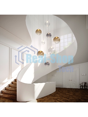 50231/1 LED / подвесной светильник / дымчатый