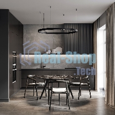 Slim Magnetic Шинопровод накладной (черный) (? 1200мм) 85161/00