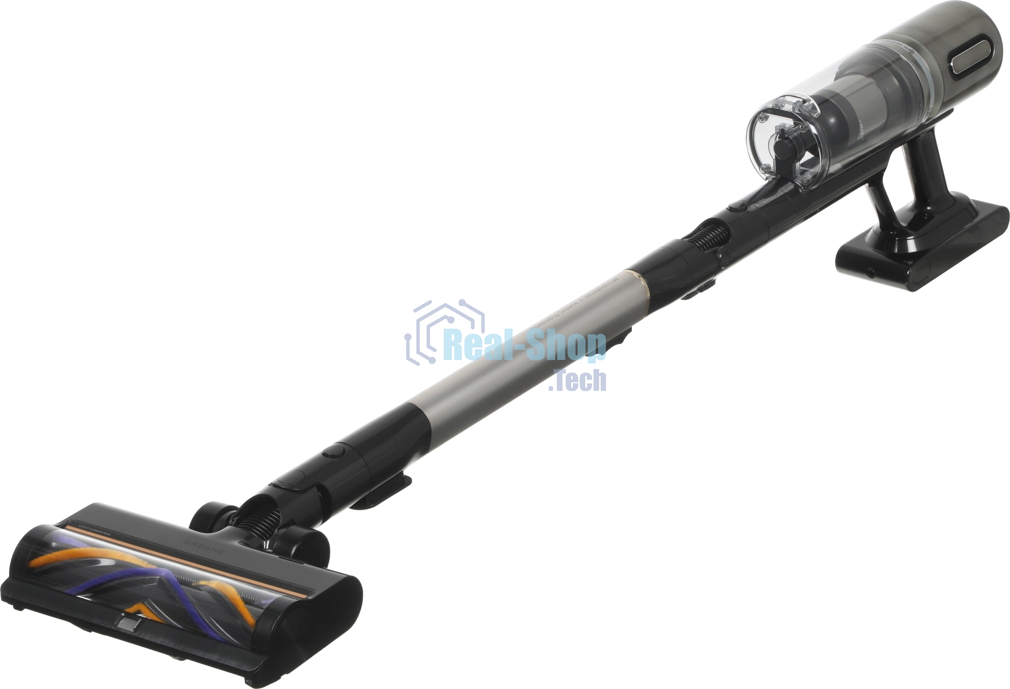 Пылесос вертикальный Dreame Z40 TangleCut Flex+ черный/медный, питание от аккумулятора, 420 Вт, уборка сухая, пылесборник 0.5 л