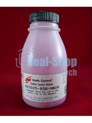 Тонер для принтера Static Control HP LJCP2025 HP2025-85B-MAOS пурпурный (флакон 85гр)