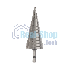 Сверло по металлу ступенчатое Kranz 4,0-32,0 мм