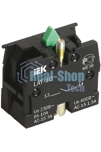 Блок контактный 1р для LAY5 ИЭК BDK11