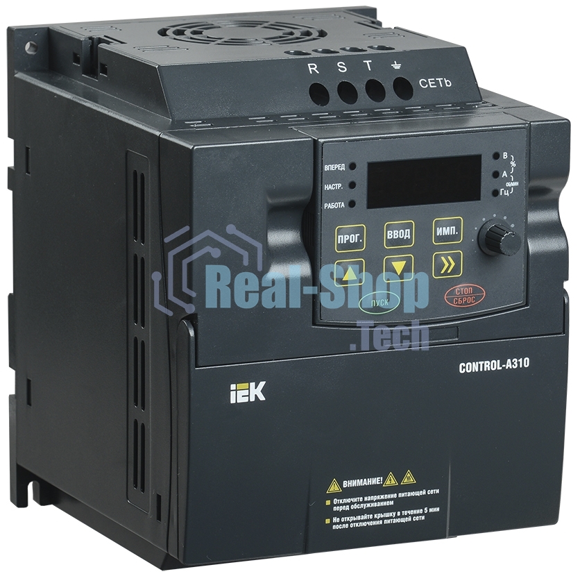 Преобразователь частоты CONTROL-A310 380В 3ф 3.7кВт 8.8А ИЭК CNT-A310D33V037TEZ