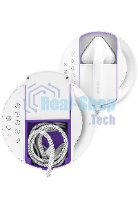 Отпариватель Kitfort КТ-9110-1 белый/фиолетовый, 2180 Вт, 45 г/мин, 600 мл