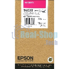Картридж струйный Epson C13T603B00 пурпурный (220 мл) для Epson St Pro 7800/9800