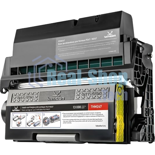 Блок фотобарабана Катюша PCМ247 для принтера Катюша Р247 и МФУ Катюша М247, ресурс 45 000 стр