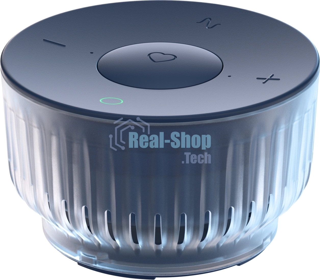 Умная колонка SBER Boom Mini 2, 5Вт, компактная, 1 динамик, GigaChat, Magnetic Sound, Мультирум, Детектор шума, Wi-Fi, Bluetooth 5.0, Салют, синий
