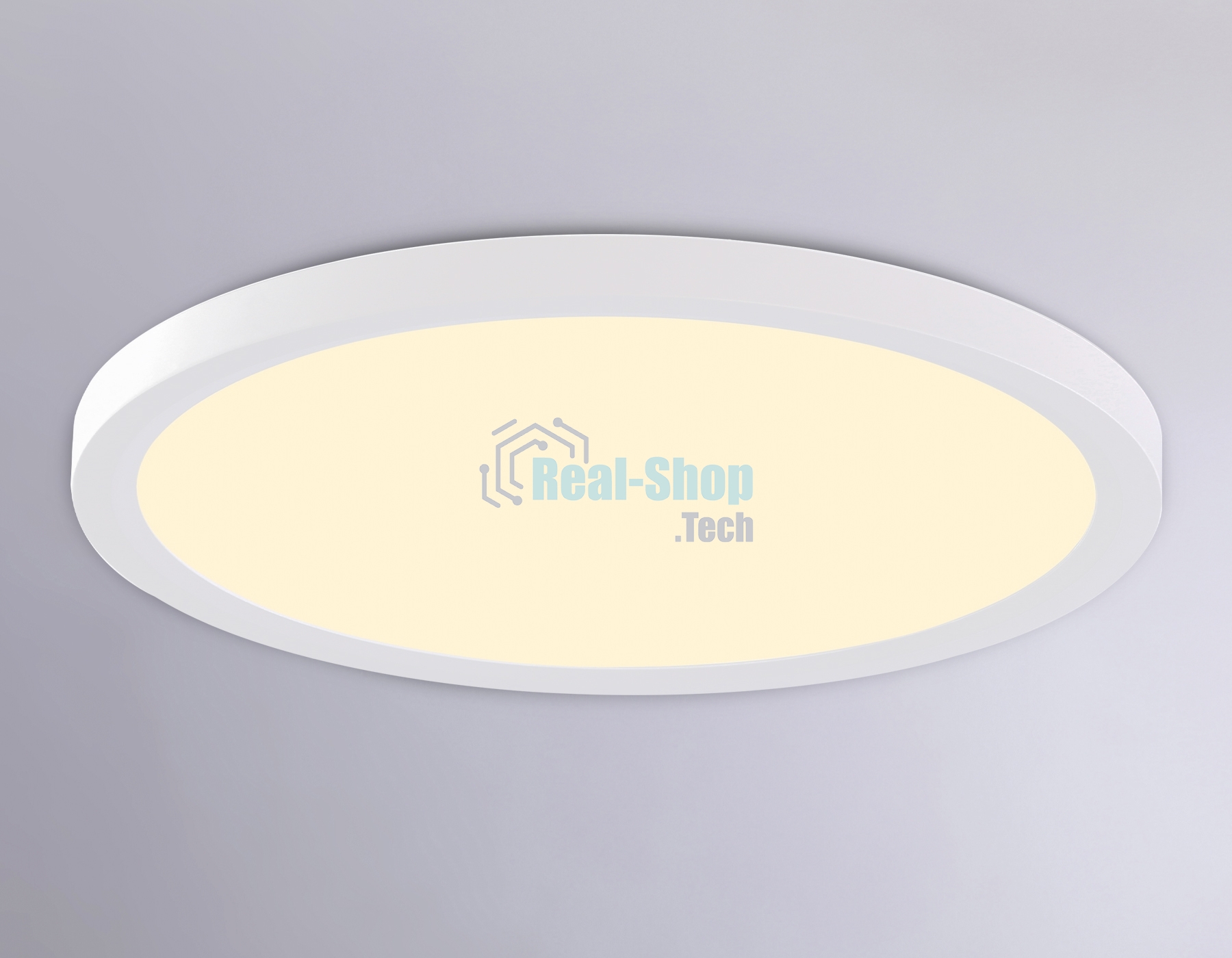 Светильник светодиодный ультратонкий Ambrella light FZ1907 WH белый IP54 35W 3000K-6500K CCT-переключатель D450*25 (Без ПДУ)