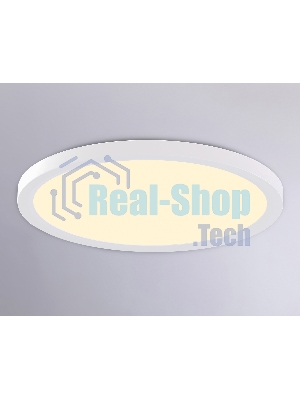 Светильник светодиодный ультратонкий Ambrella light FZ1907 WH белый IP54 35W 3000K-6500K CCT-переключатель D450*25 (Без ПДУ)