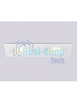 Светильник встраиваемый TN102460/2 WH белый GU5.3 160*81*28