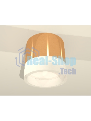 Светильник Ambrella Light XS8121010 PYG/FR золото желтое полированное/белый матовый GX53 (C8121, N8401)