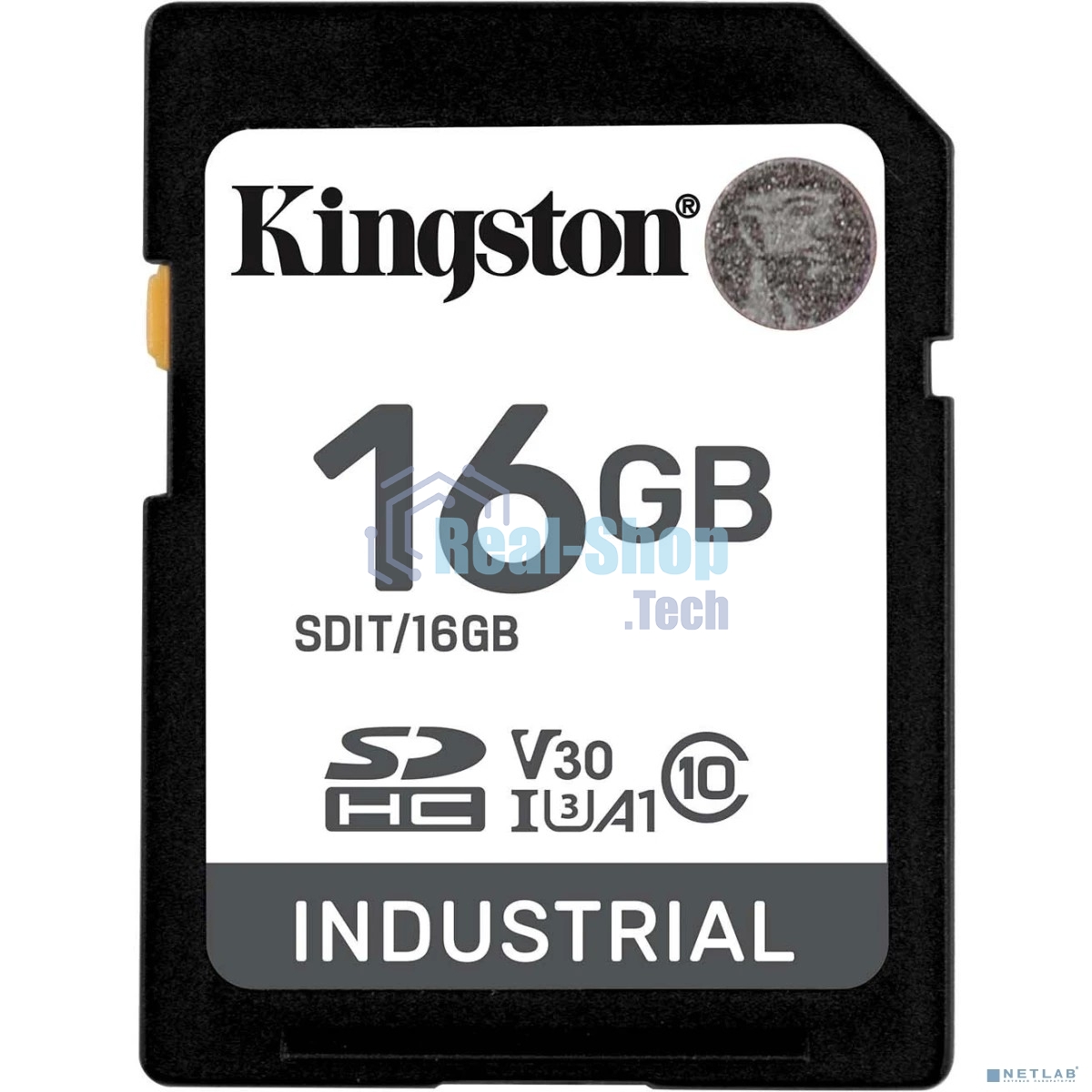 Флеш карта SDHC 16Gb Class10 Kingston Industrial Temperature Class 10