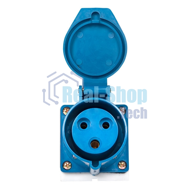 Розетка наруж. уст. 16А 220В 2Р+РЕ IP44 (113) EKF ps-113-16-220