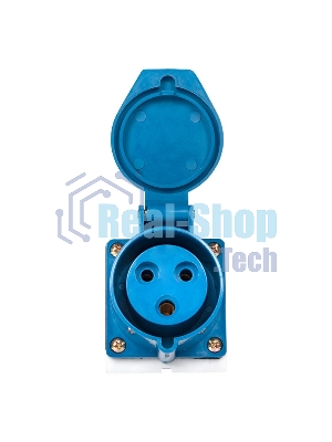Розетка наруж. уст. 16А 220В 2Р+РЕ IP44 (113) EKF ps-113-16-220