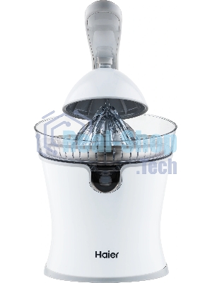 Соковыжималка Haier HJ-700 белый, цитрусовая, 100 Вт, 700 мл, механическое