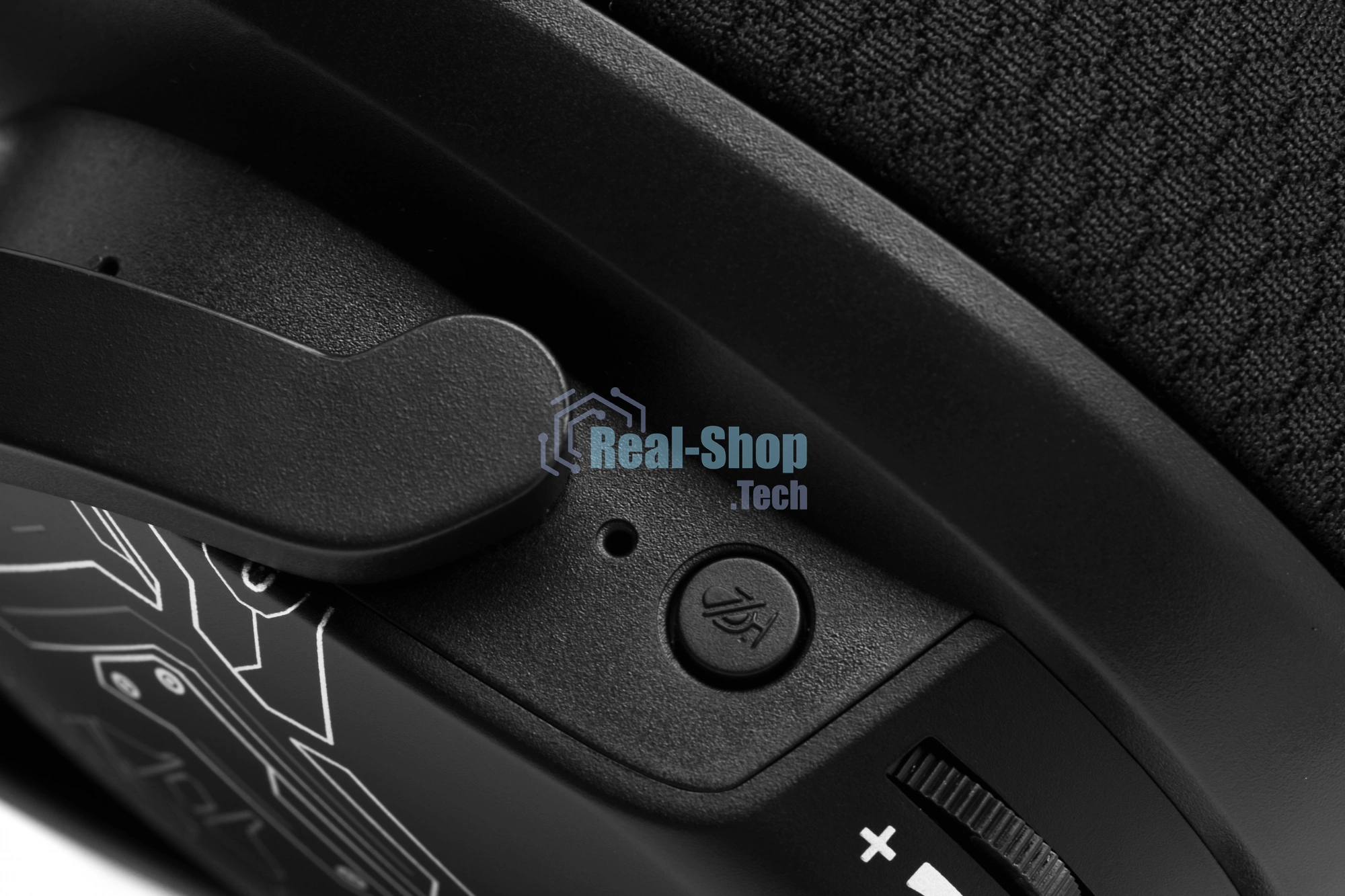 Гарнитура Bloody GR370 черный, беспроводная + проводная, Bluetooth, до 45 ч, подсветка
