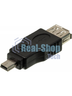 Переходник USB2.0 Ningbo mini USB (m)/USB A (f)